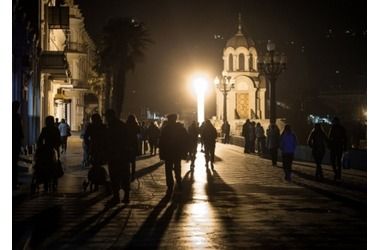 Крым и Севастополь из-за аварии энергомоста частично остались без света