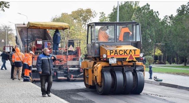 Ремонт дорог в Евпатории